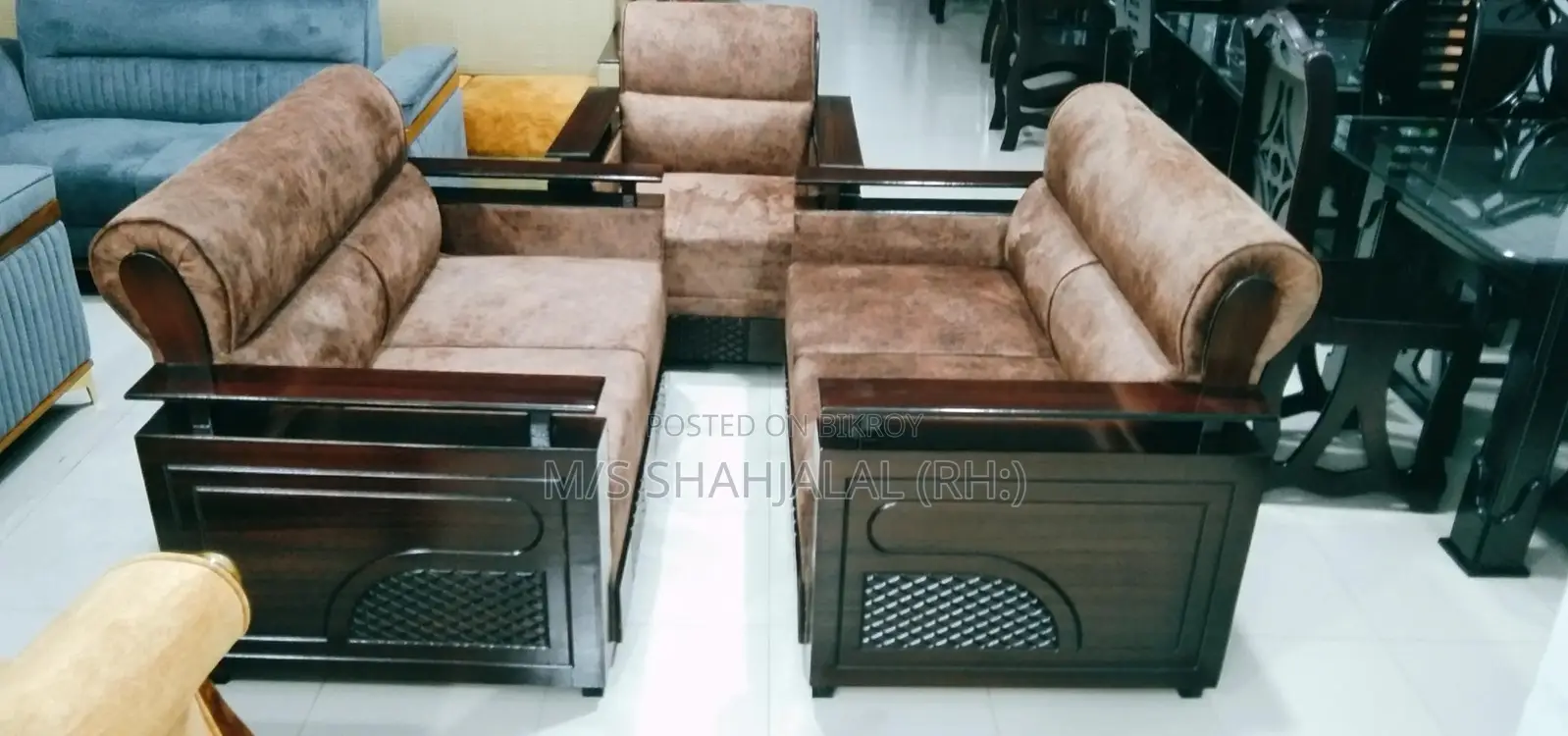 Sofa Set Double Armrest Model