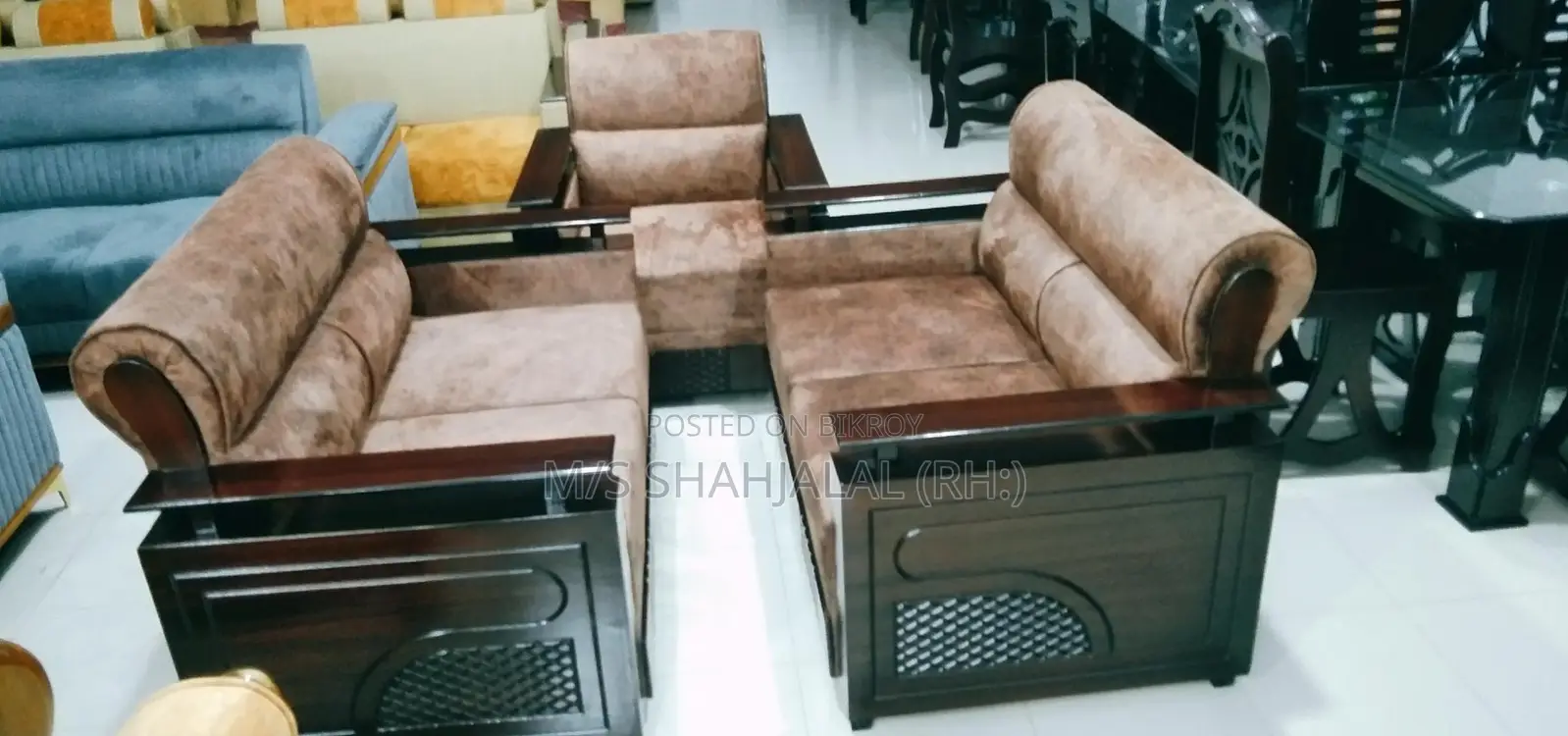 Sofa Set Double Armrest Model