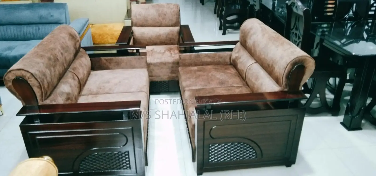 Sofa Set Double Armrest Model