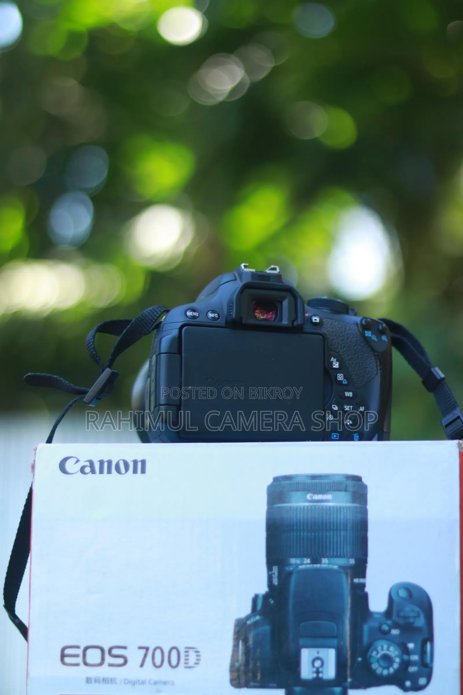 Canon 700D with 50mm prime lens 1.8 supper fresh, box condition