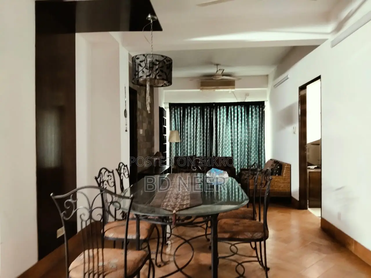 Furnished 3 Bedroom Flat Rent in Gulshan-1