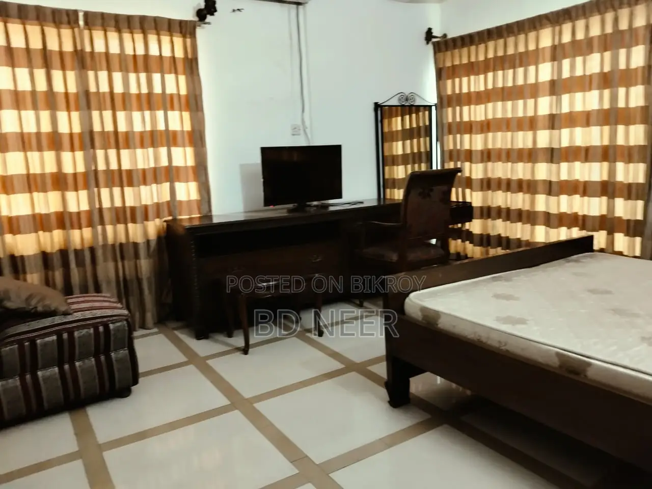 Furnished 3 Bedroom Flat Rent in Gulshan-1