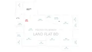 1900 SFT Flat for Sale at River View Project, Ghatarchar Laboni Point
