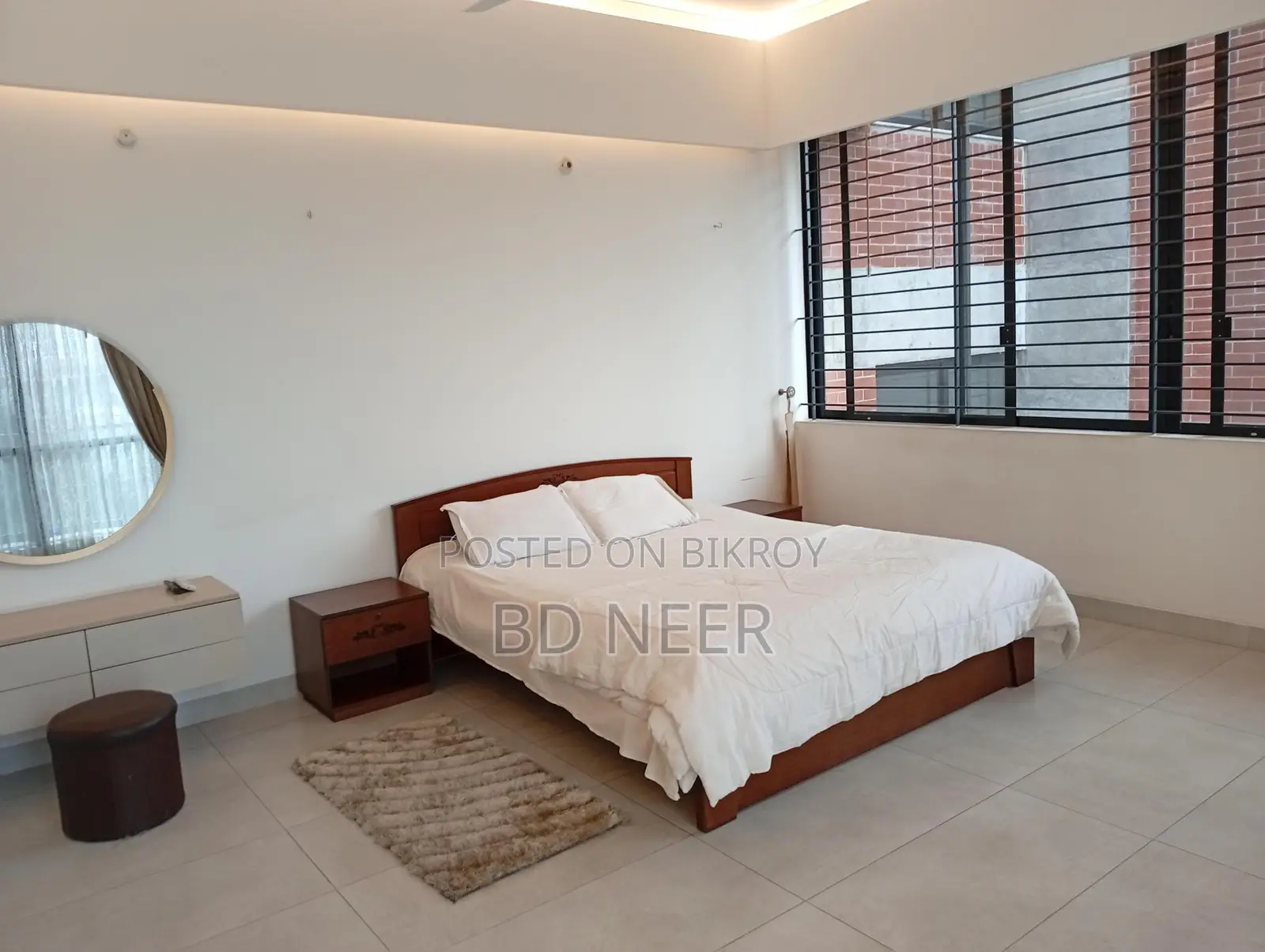 A comfortable Modern decorated 3 Bedroom Flat for Rent at Gulshan -2