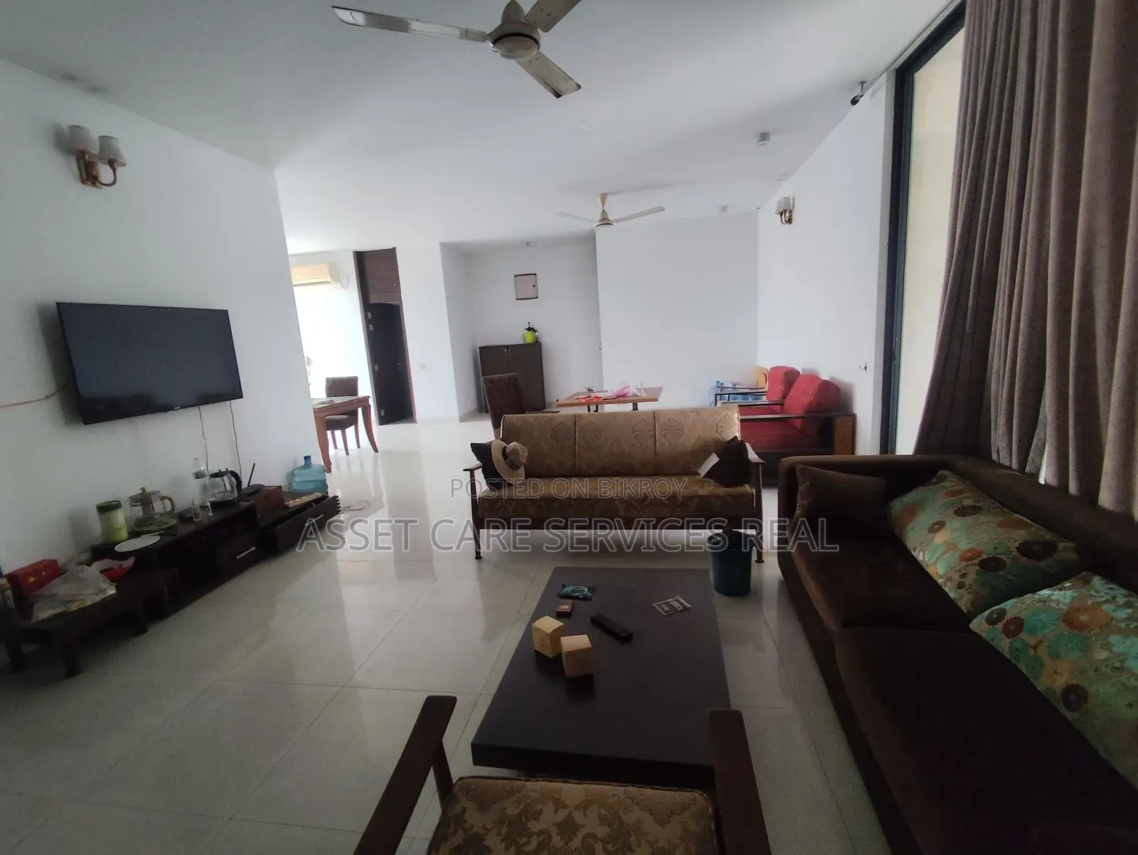 Swimming Pool-Gym Facilities 3Bed Furnished 10th Floor Apartment Rent