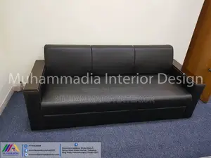 3 SEAT ARTIFICIAL REXIN SOFA (MID- 019)