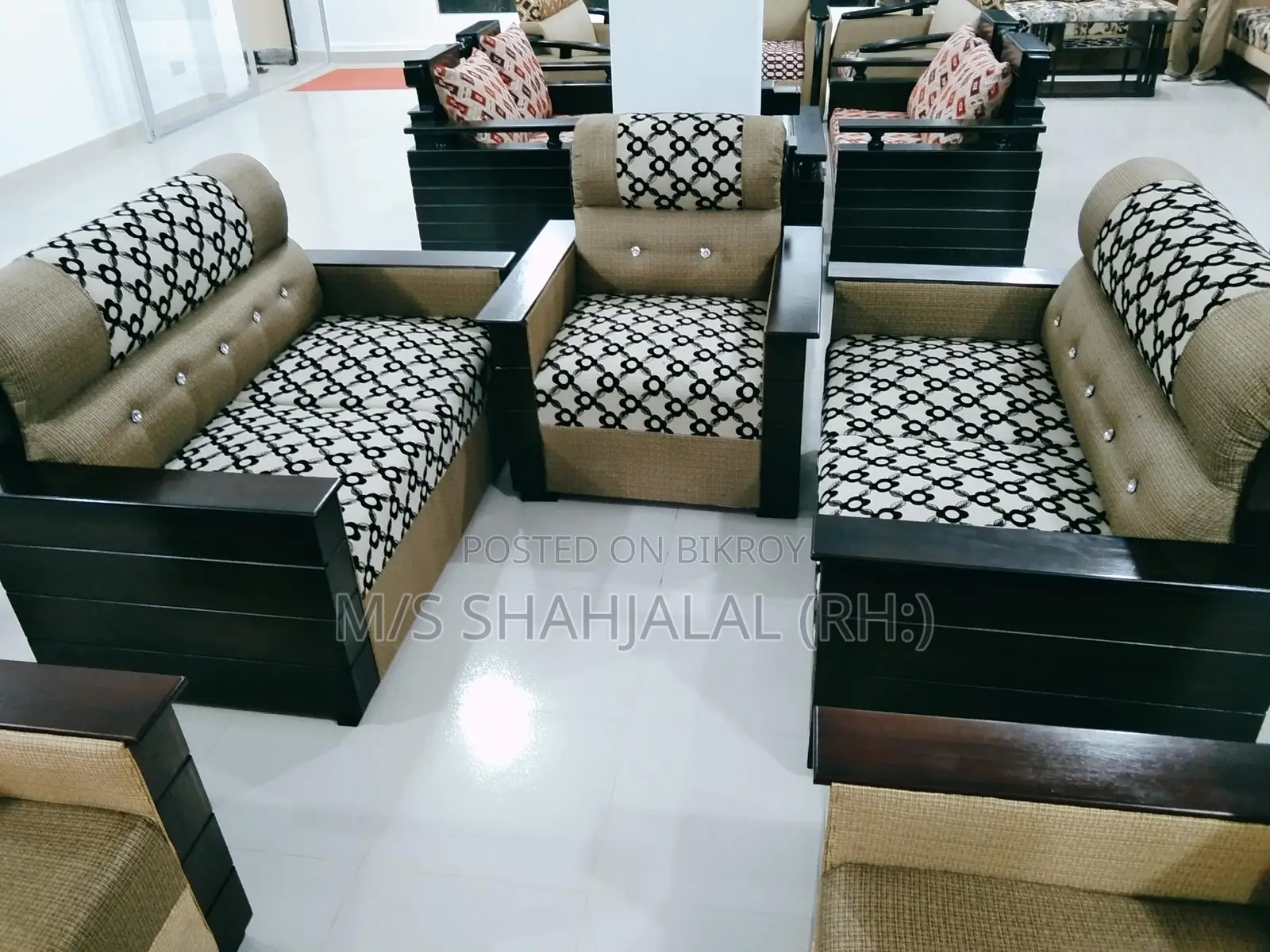 Sofa Set Box Model 5-Seater