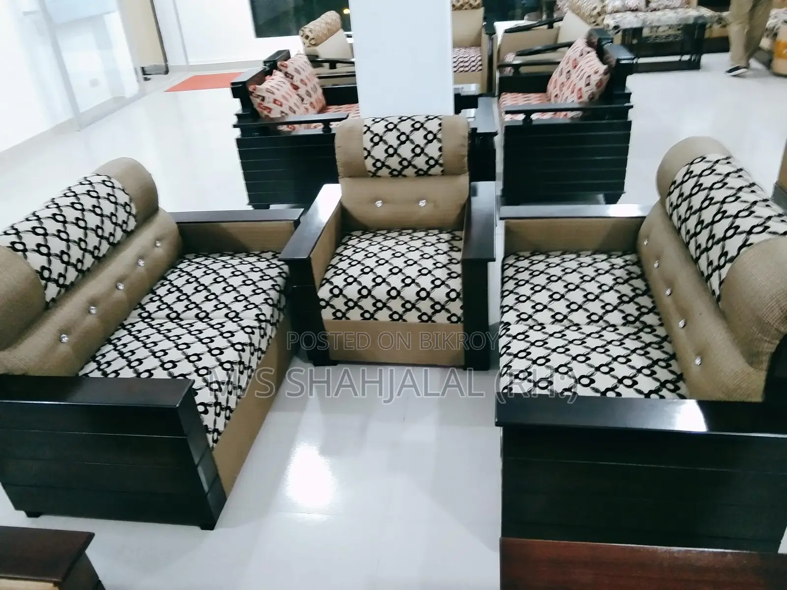 Sofa Set Box Model 5-Seater