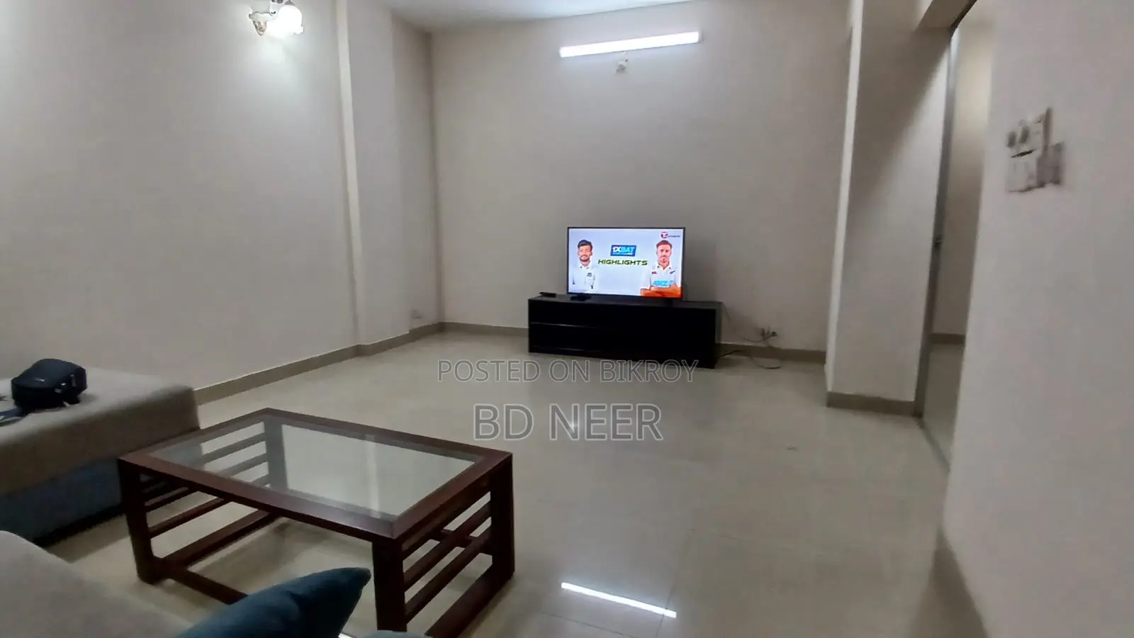 Furnished 3 Bedroom Flat Rent in Gulshan-1