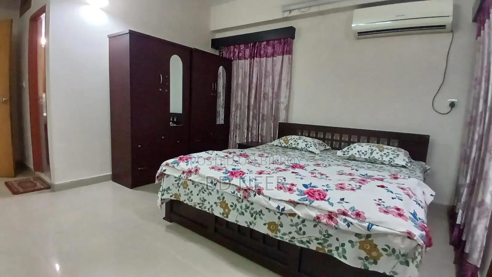 Furnished 3 Bedroom Flat Rent in Gulshan-1