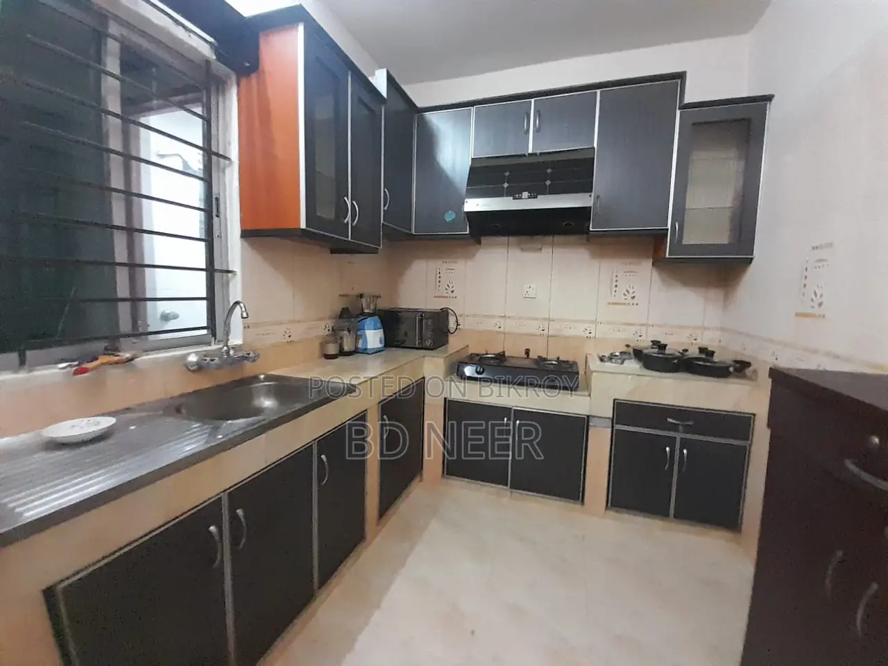 Furnished 3 Bedroom Flat Rent in Gulshan-1