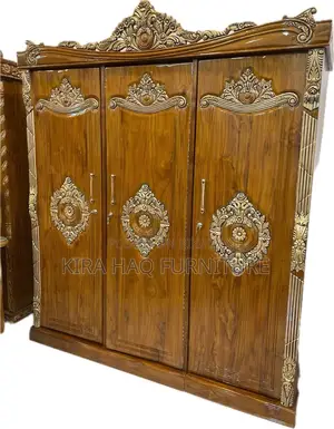 Teak Wood Almirah with 10% Discount and 1-Year EMI