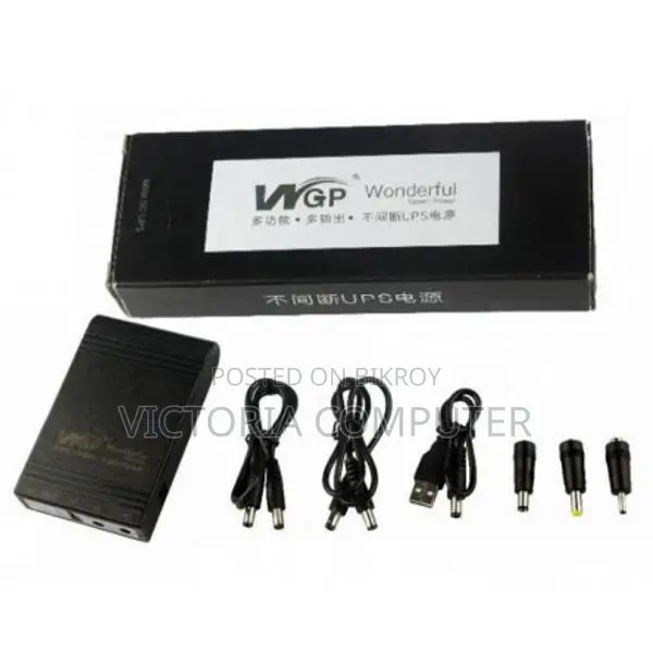 Wgp Mini Ups For Wifi Router (5v,9v,12v Output).