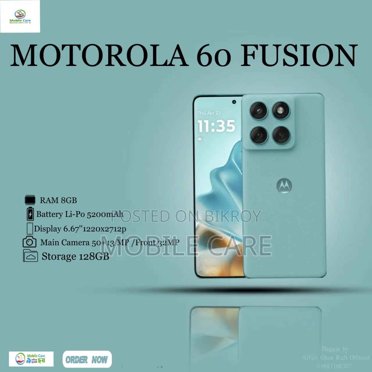 Motorola Edge 60 FUSION (New)