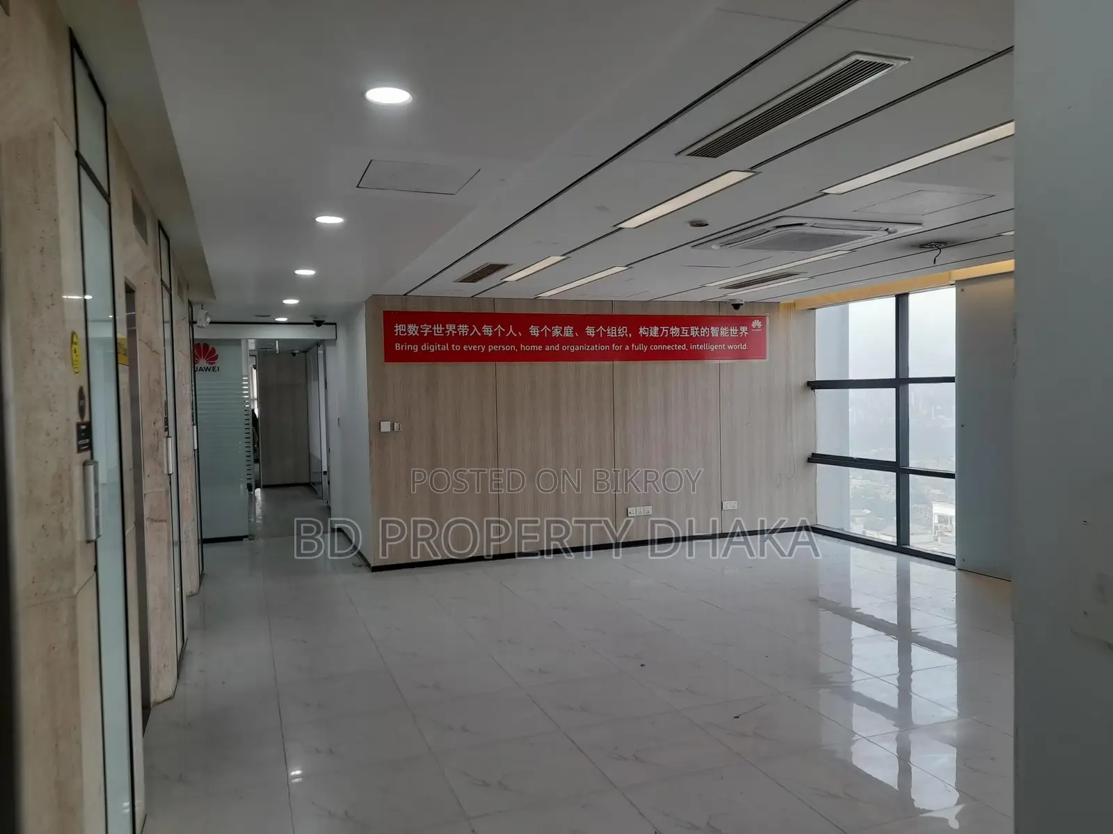 6068 Sqft Nice Semi Furnished Open Commercial Space Rent In Gulshan