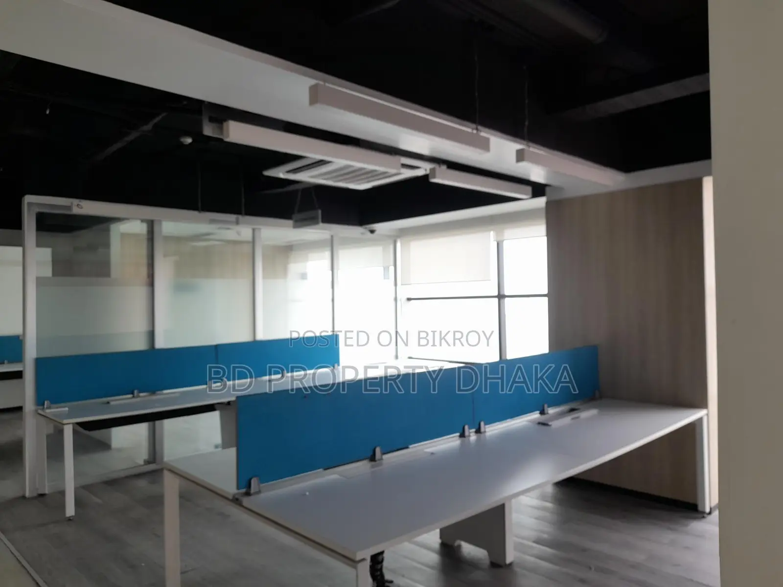 6068 Sqft Nice Semi Furnished Open Commercial Space Rent In Gulshan