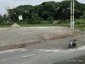 Commercial plot adjacent to highway road in Savar