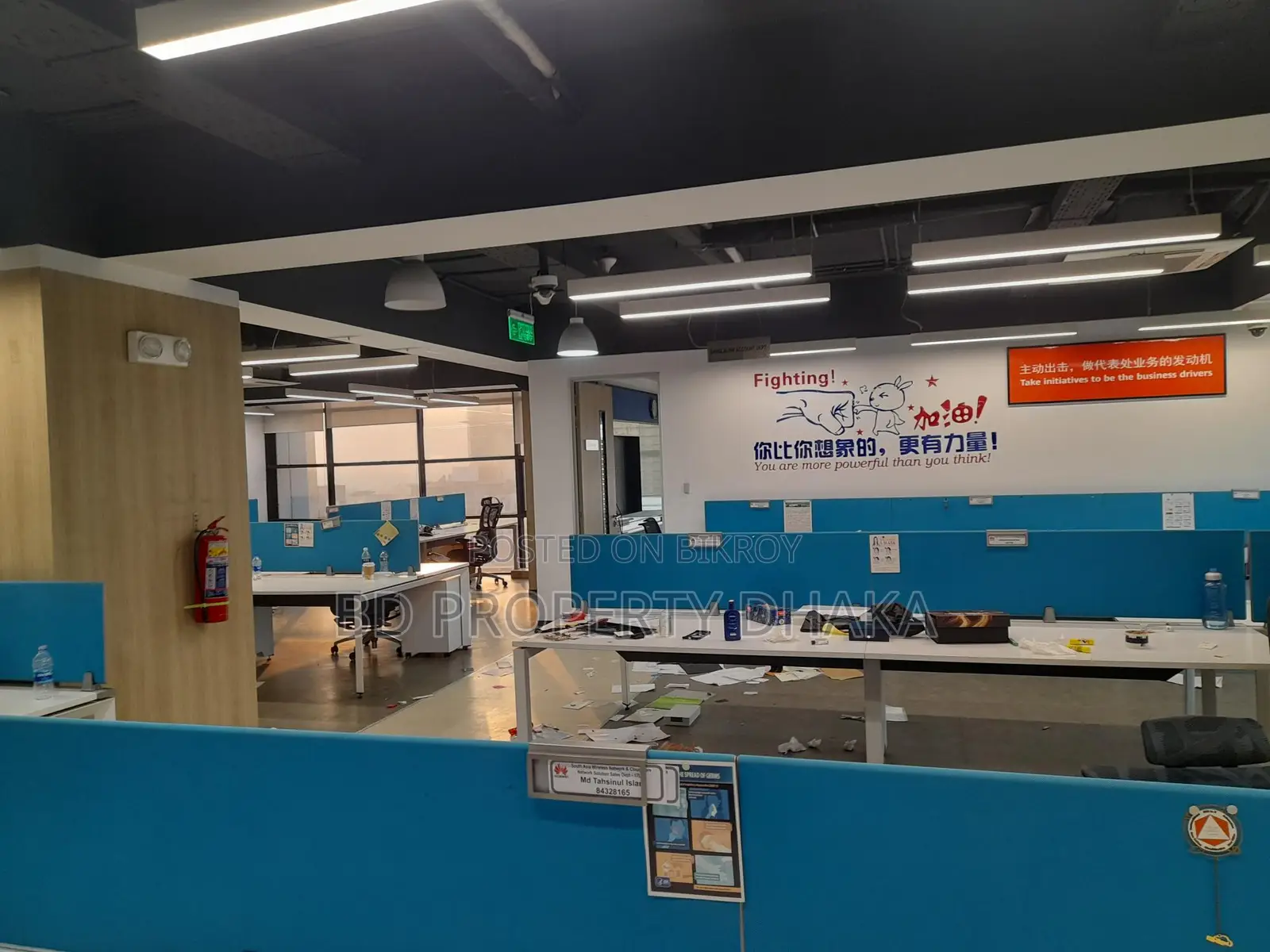 6070 Sqft Open Semi Furnished Commercial Space Rent In Gulshan Avenue