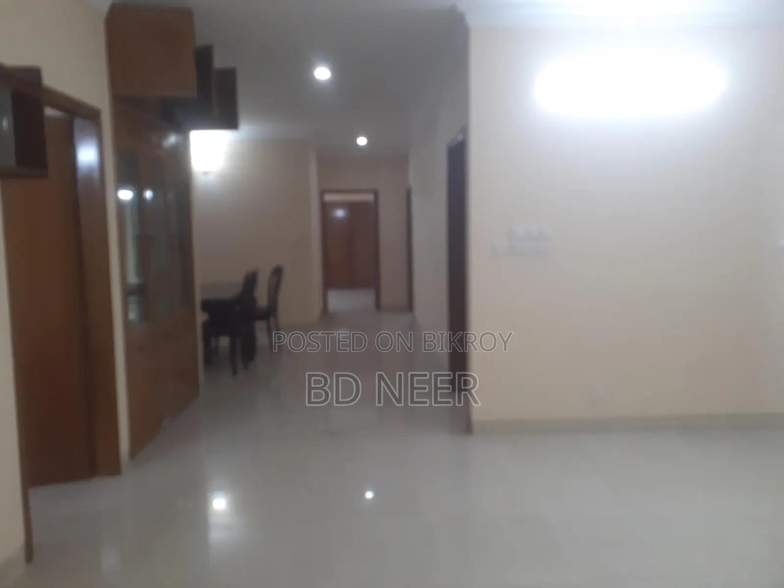 Un Furnished 3 Bedroom Flat Rent in Gulshan-2