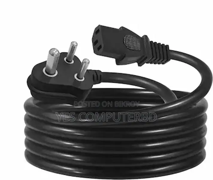 Original Power cord HP/DELL 1Year Warranty