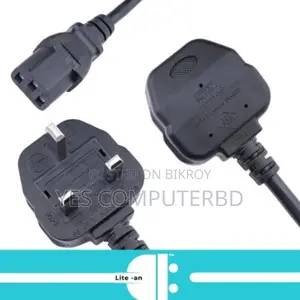 Original Power cord HP/DELL 1Year Warranty