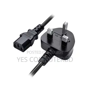 Original Power cord HP/DELL 1Year Warranty