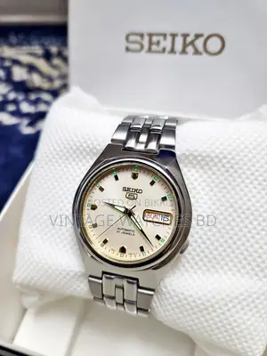 SEIKO 5 Automatic Cream Dial Original JAPAN