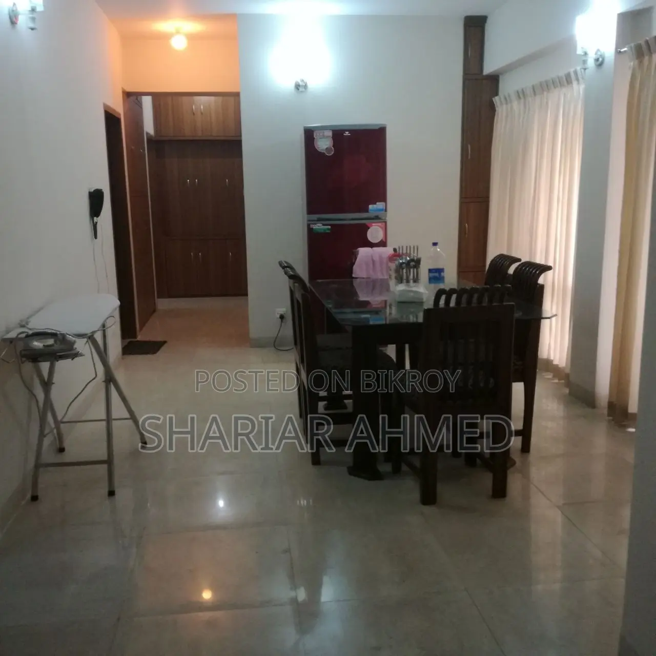 3-Bed 1975 SqFt Furnished Flat for Rent in Gulshan