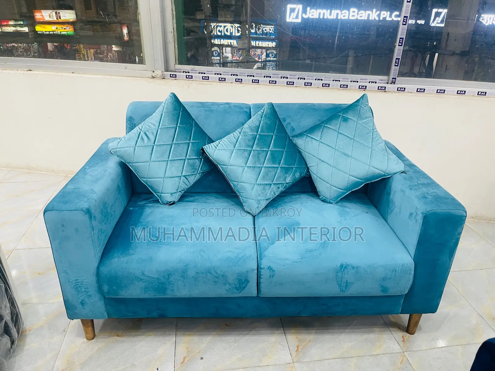 FABRIC SOFA 2 SEAT (MID- 021)