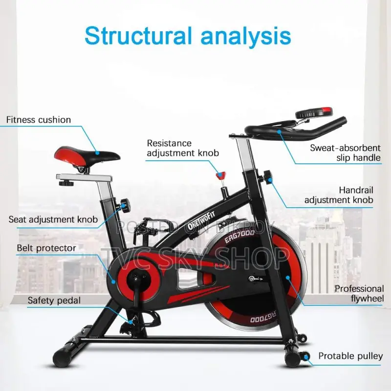 One TwoFit Spinning Exercise Bike