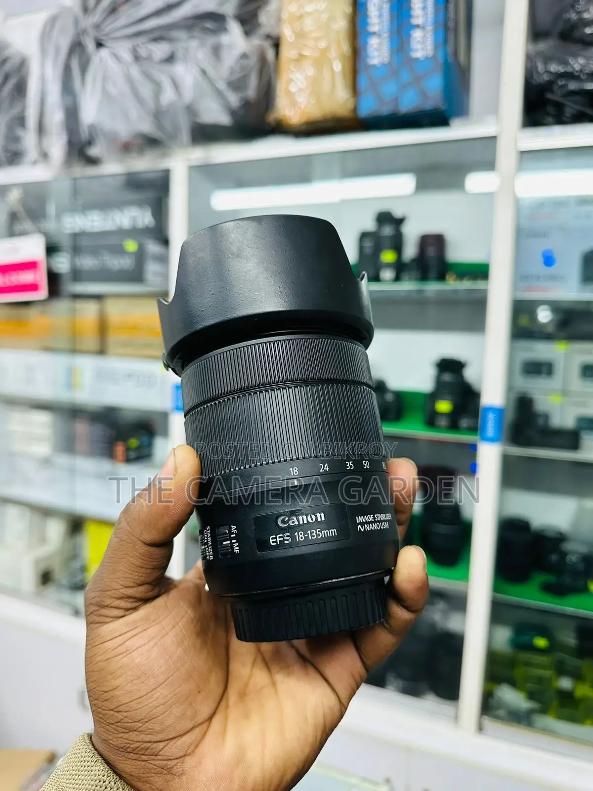 Canon 18-135mm USM Master Lens