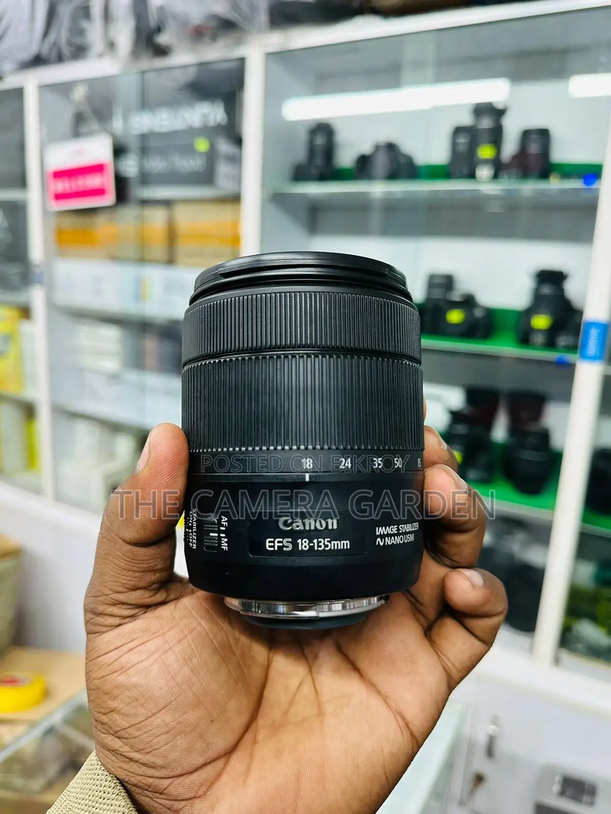 Canon 18-135mm USM Master Lens