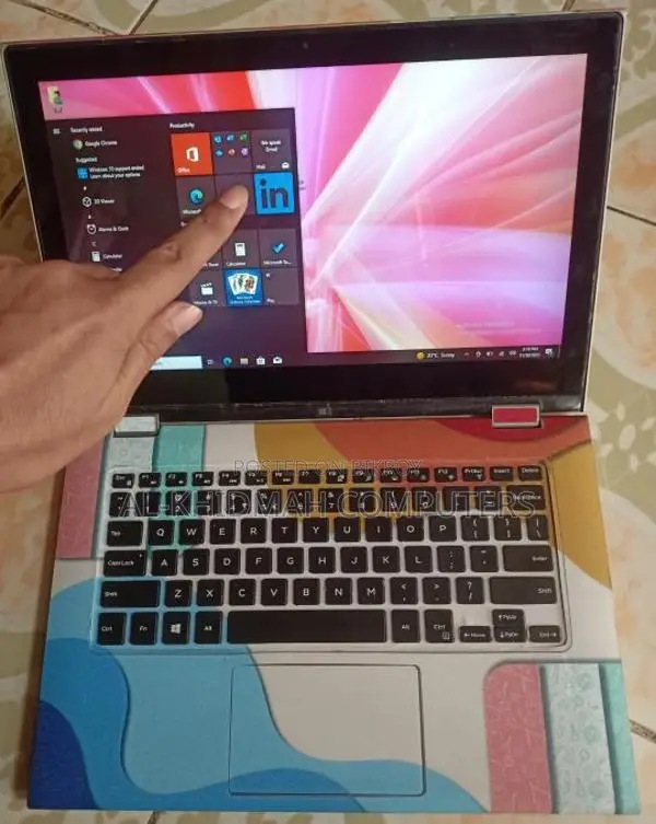 Dell Touchscreen Core i5 360° Degree Rotated System Laptop, 8GB/500GB.