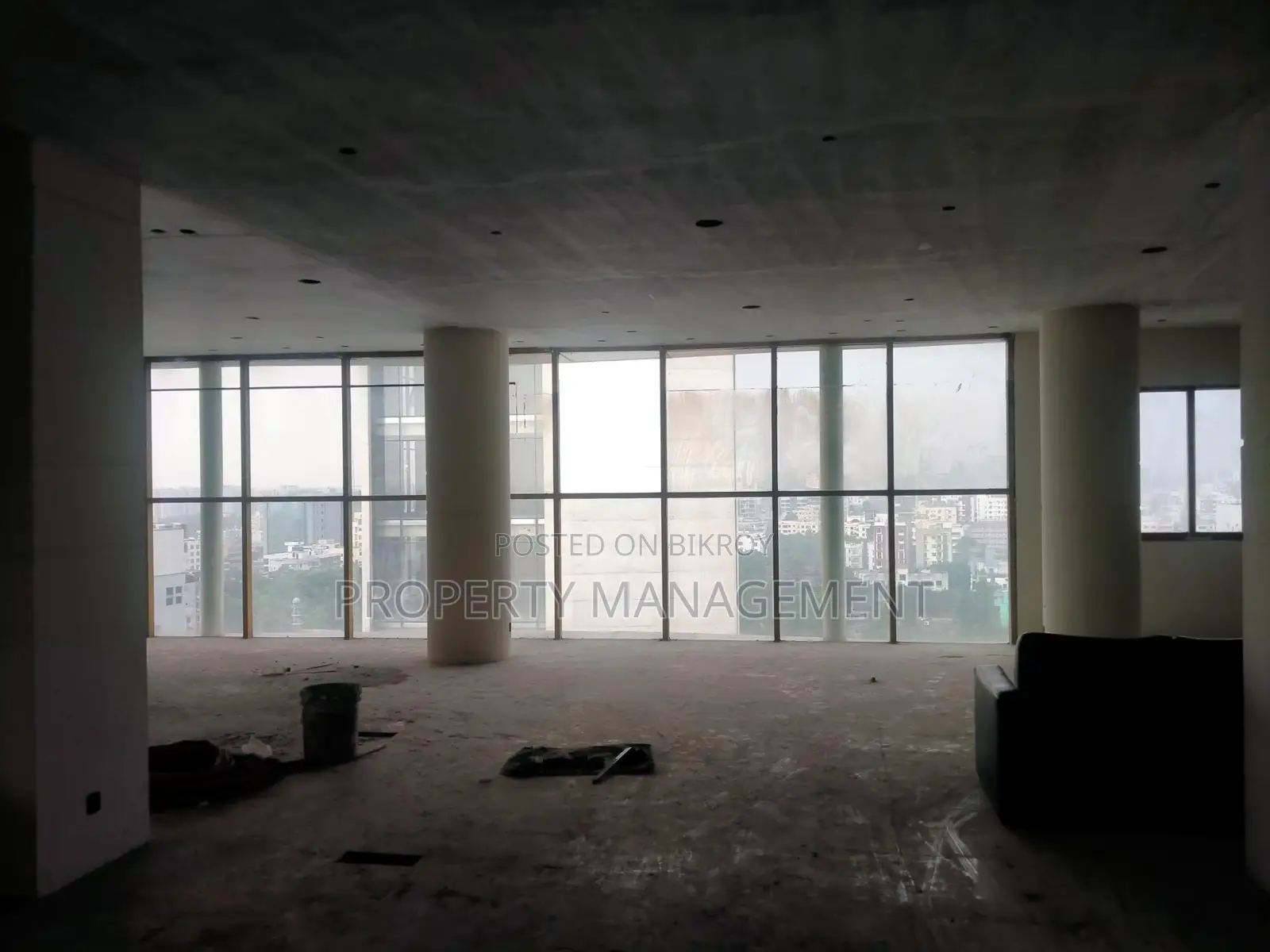 6000 sft commercial open office space rent in Mohakhali