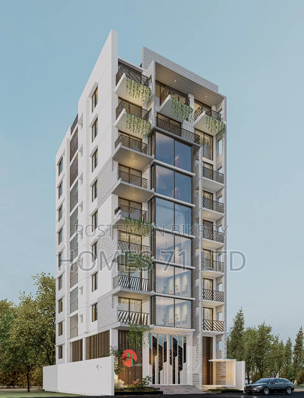 2850 sqft flat for sale at Jolshiri Abashon