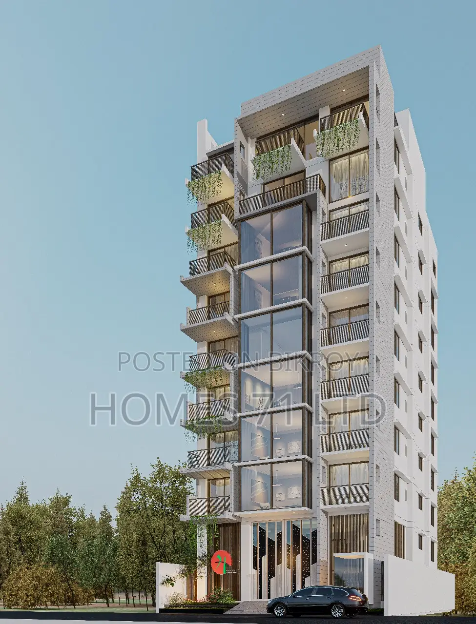 2850 sqft flat for sale at Jolshiri Abashon
