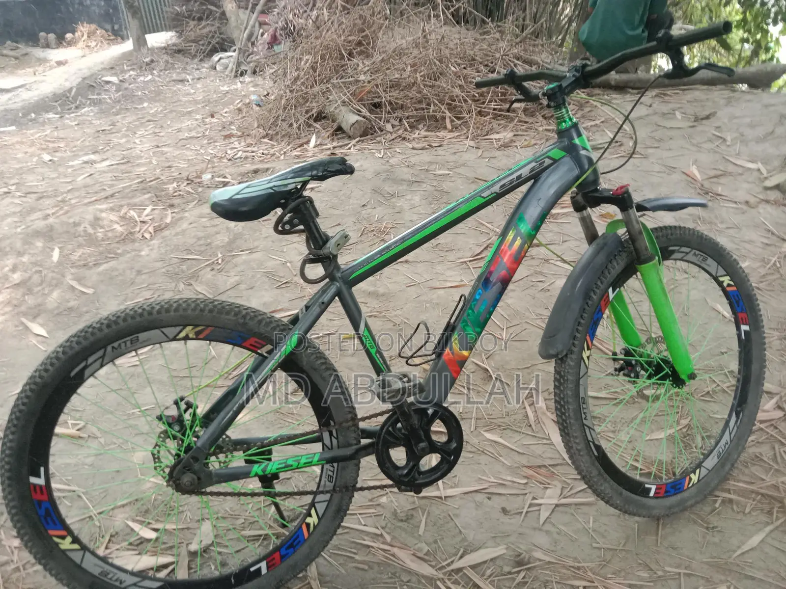 This bicycle is for sale