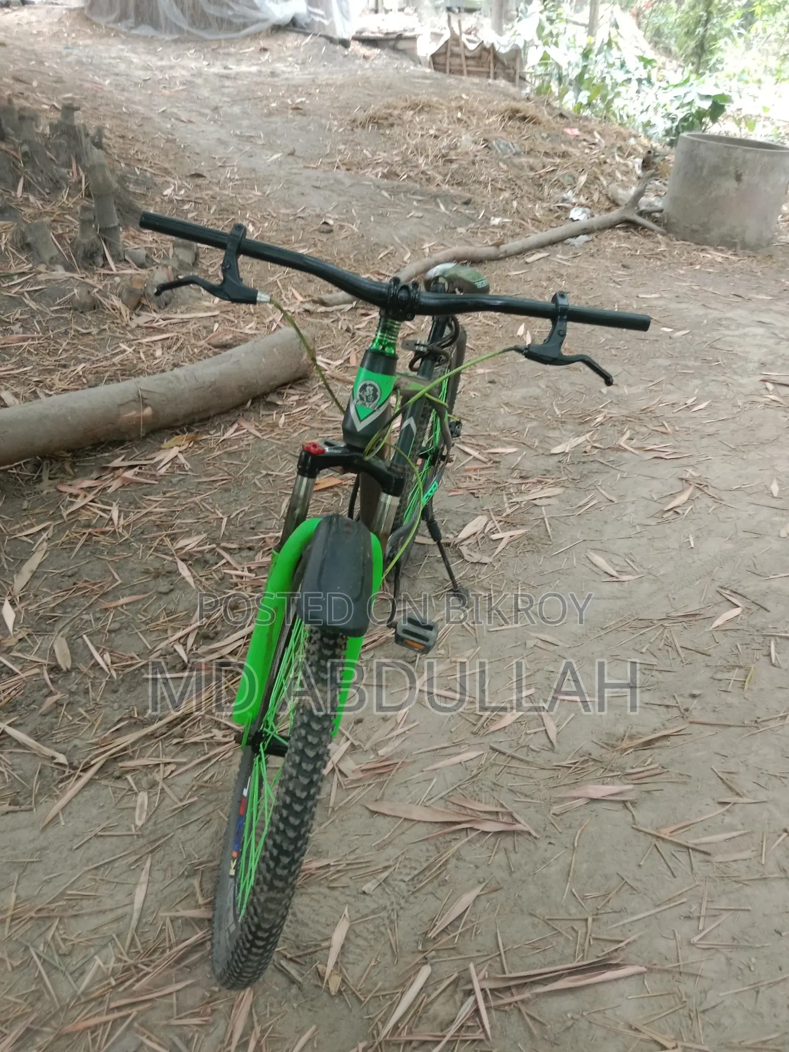 This bicycle is for sale