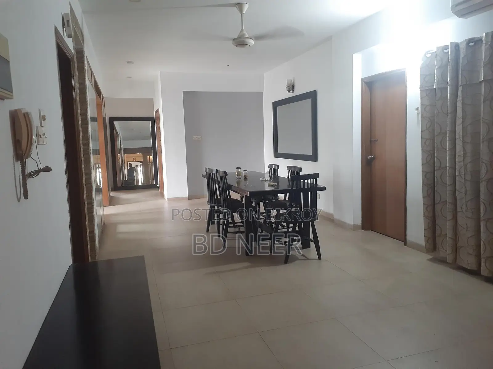 Fully Furnished 3 Bedroom Flat Rent in Banani North