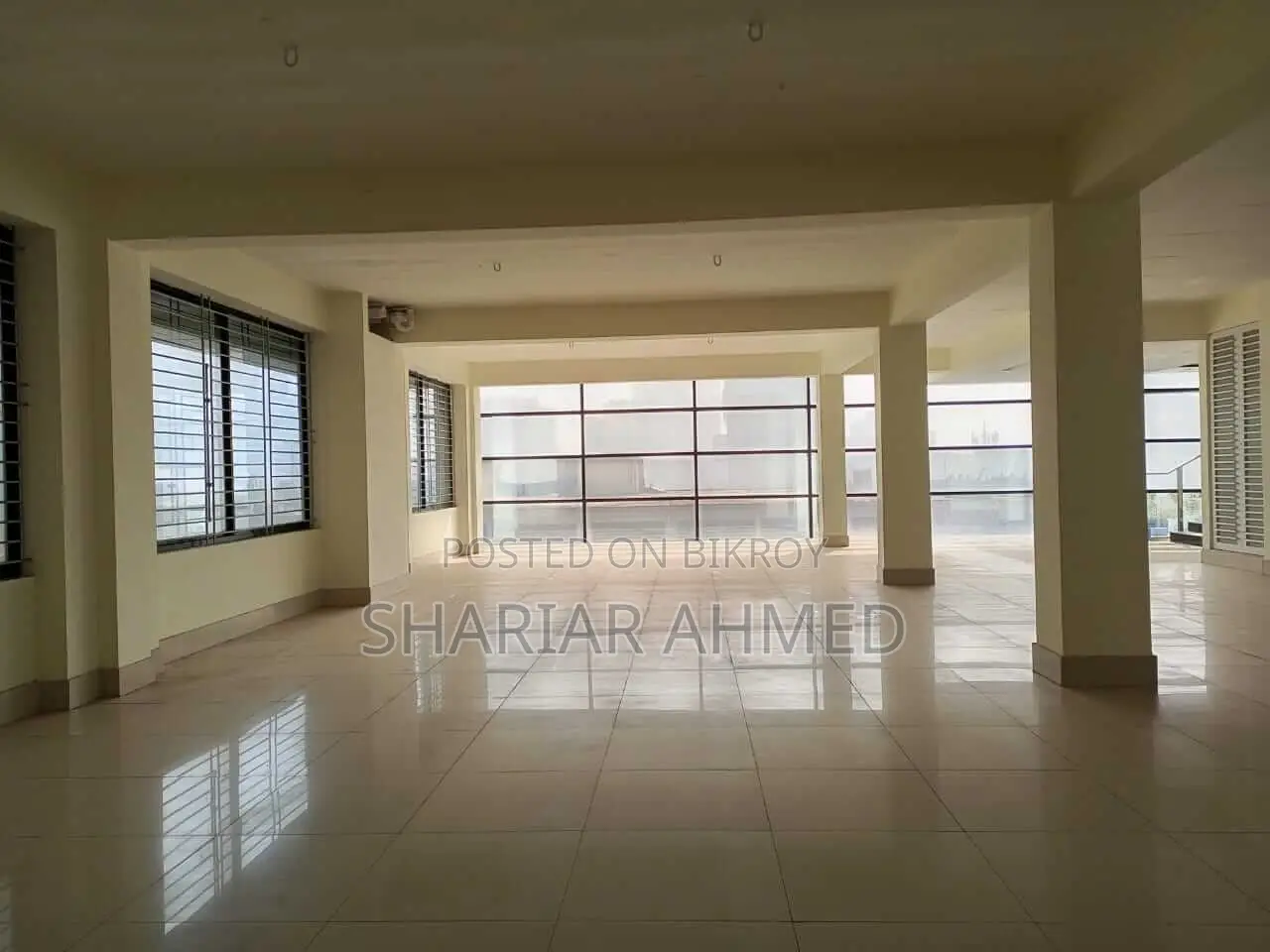 9000 SqFt (3rd floor_6parking) Commercial Space Rent Gulshan