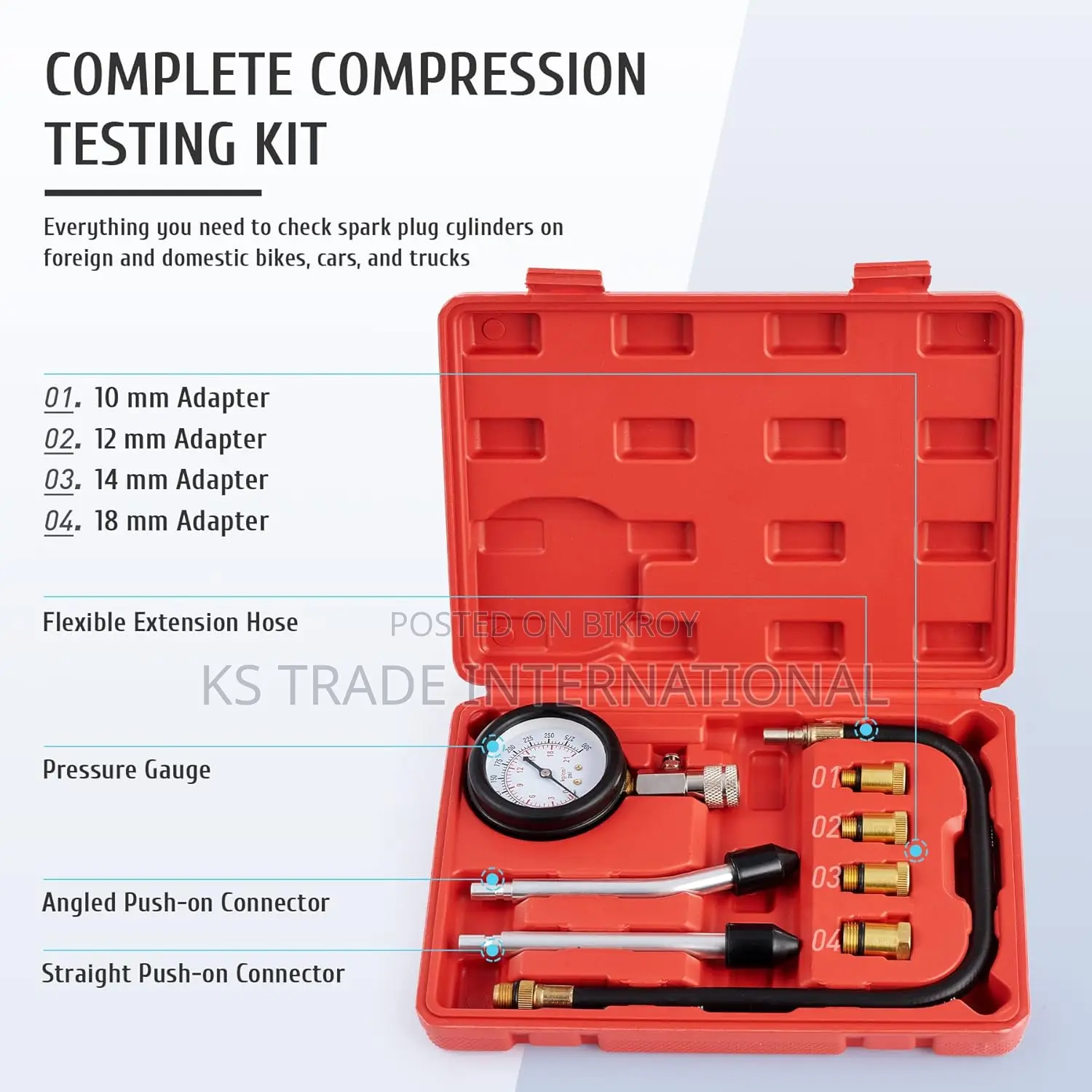 Petrol compressor tester