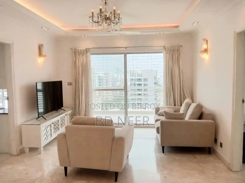 Furnished 3 Bedroom 14th Floor Apartment For Rent at Gulshan