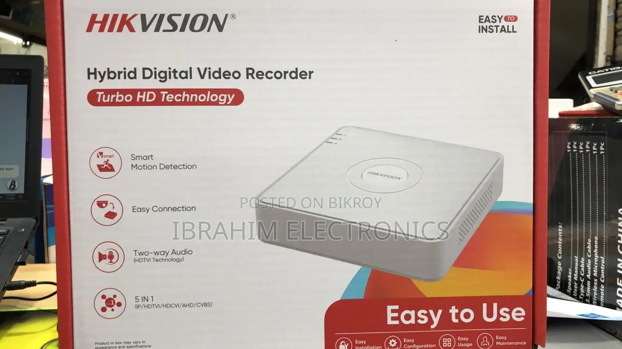 Hikvision 4 CCTV Camera Package