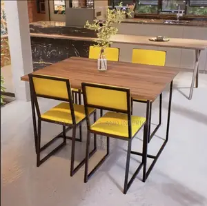 Iron Dining Table & Chair - 52