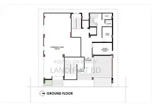 100% Ready Office Space or Shop for Sale @ 1550 Sq Ft Ground Floor