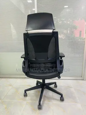 (BLACK- MID- 3903) BOSS CHAIR