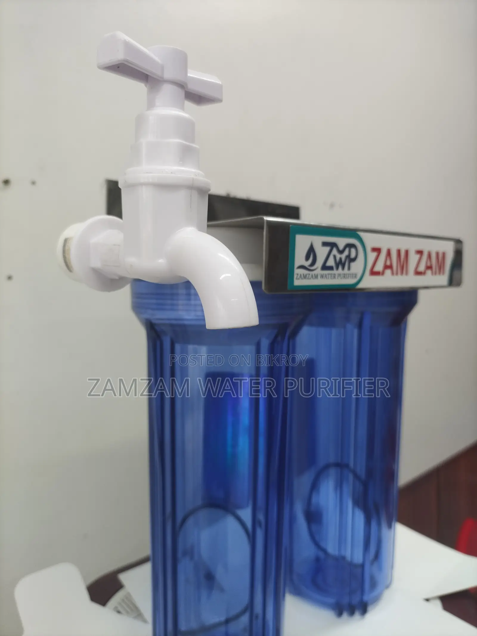 ১০ ইঞ্চি মিনি আয়রন রিমুভার ডাবল হাউসিং ফিল্টার সেট