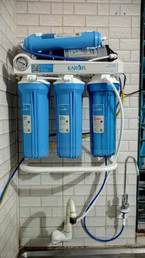 KAROFI RO-100SM 7 Stage 100-GPD (With Stand & Pressure Meter)