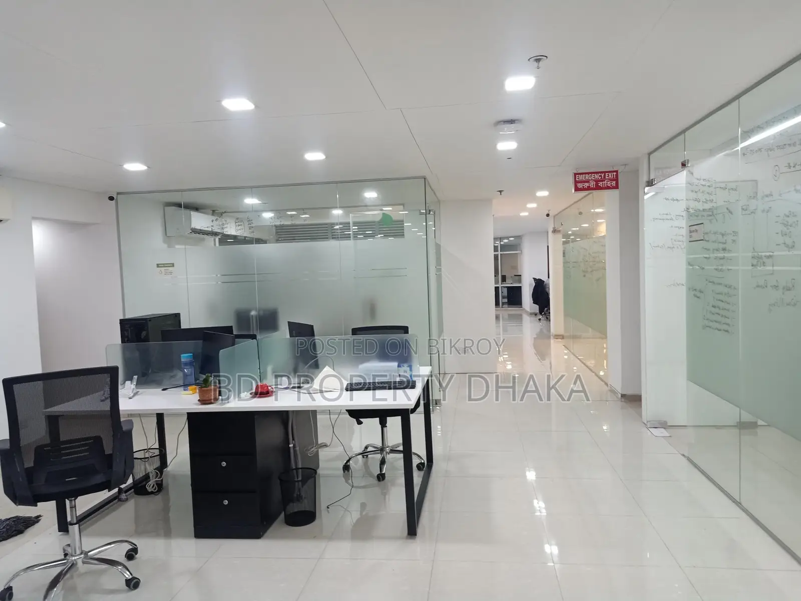 6067 sqft Excellent Open Commercial Space for Rent in Gulshan Avenue