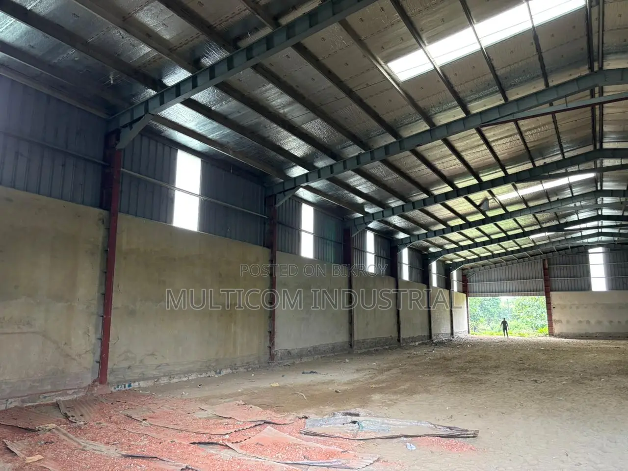 46,000 ready shed and 60,000 sqft. vacant land at Meghna,
